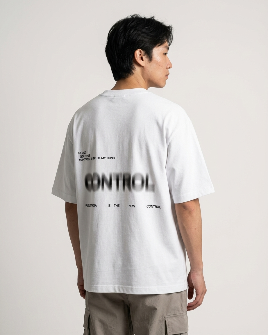 CONTROL | FULLSTOP | OVERSIZED T-SHIRT